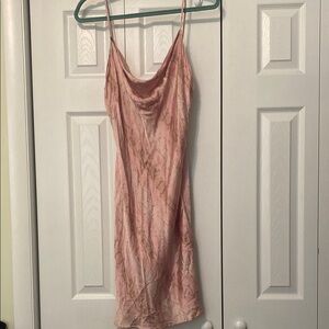 Victoria’s Secret Vintage Cowl Neck Silk Slip Dress size Large